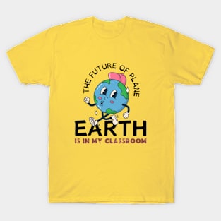 Teacher happy Earth day Everyday 2024  gift april 22 Rainbow T-Shirt